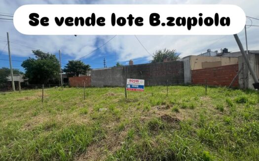Lote en el Barrio Zapiola